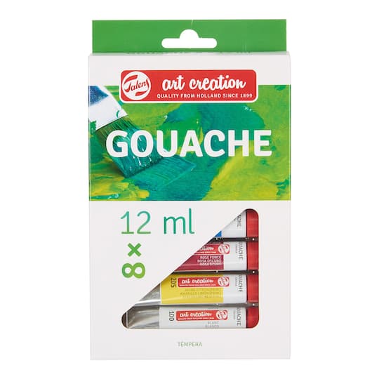 Talens Art Creation 8 Color Gouache Set